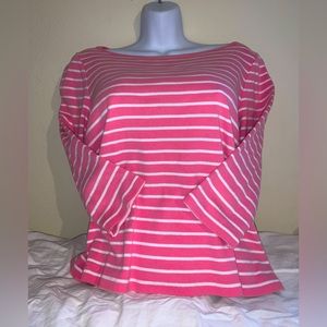 Lauren Ralph Lauren Boat Neck Top
